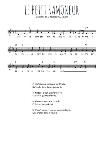 Le petit ramoneur